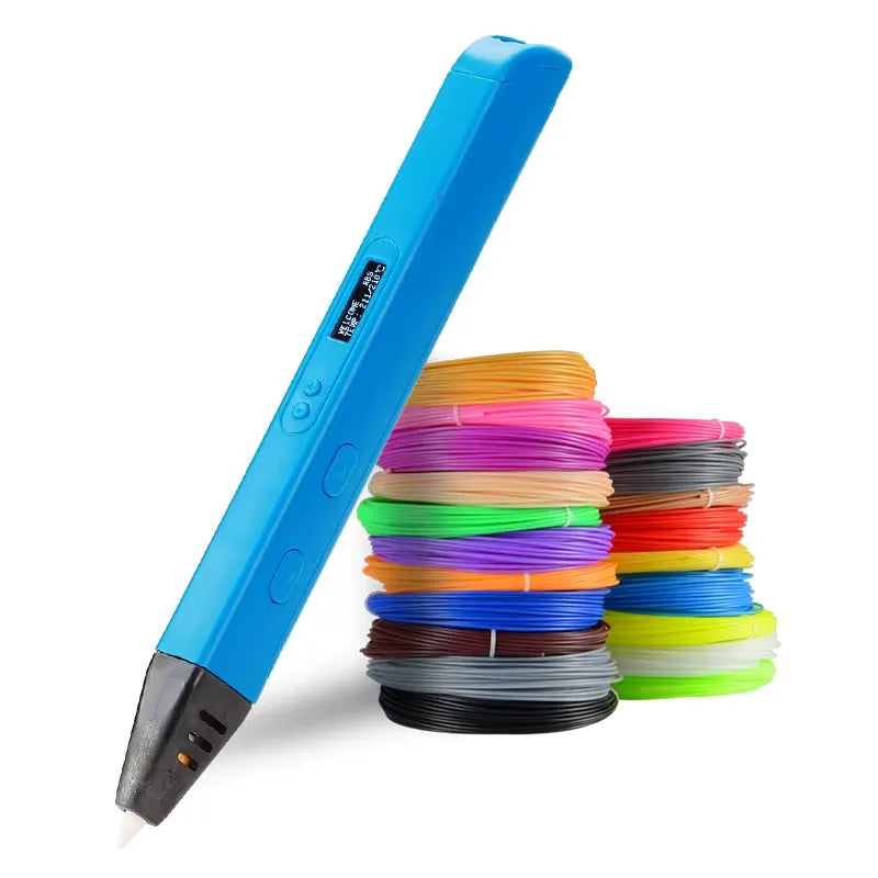 Intelligent 3d Pen With Led Display